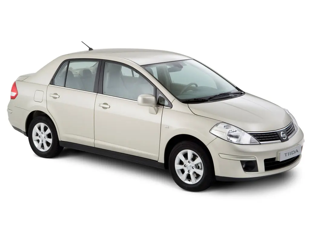 Nissan Tiida (C11) 1 поколение, седан (09.2007 - 09.2010)